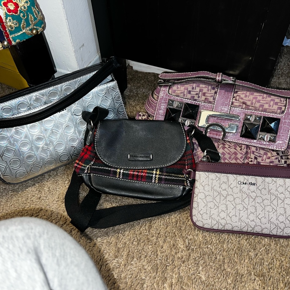 Handbags by Calvin Klein, Guess, and Tommy Hilfiger!!